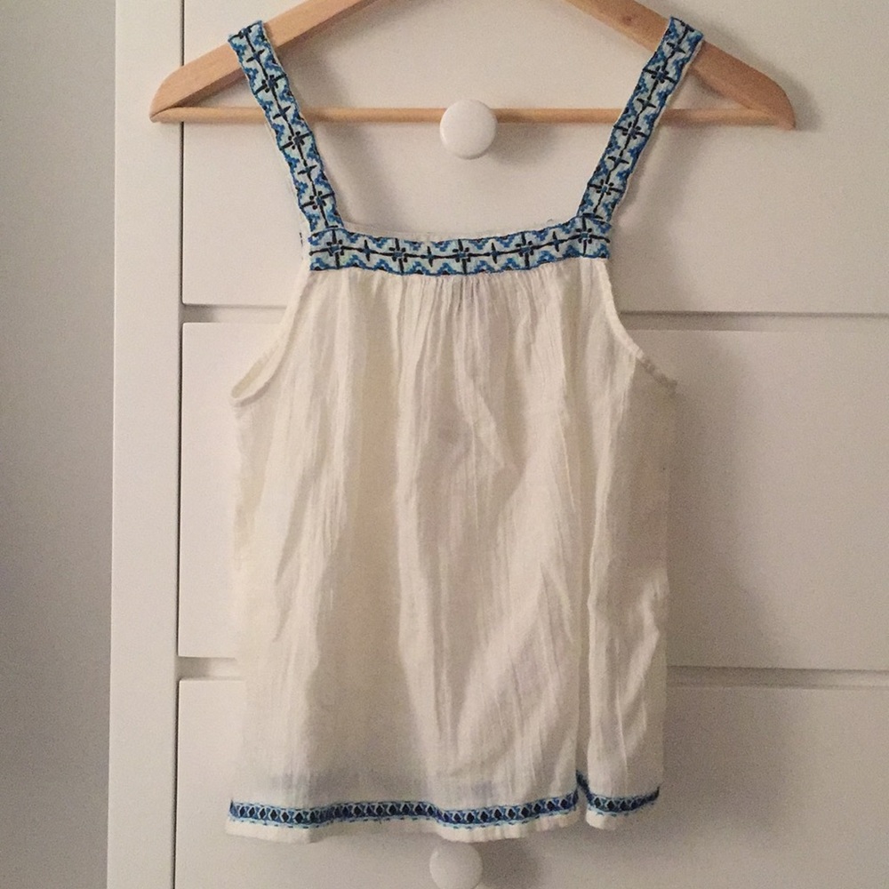 NWT Aerie embroidered sleeve tank top - Picture 3 of 3